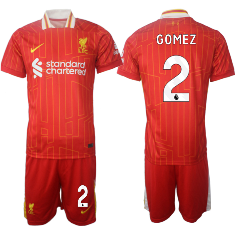 Men 2024-2025 Club Liverpool home red #2 Soccer Jersey->indianapolis colts->NFL Jersey